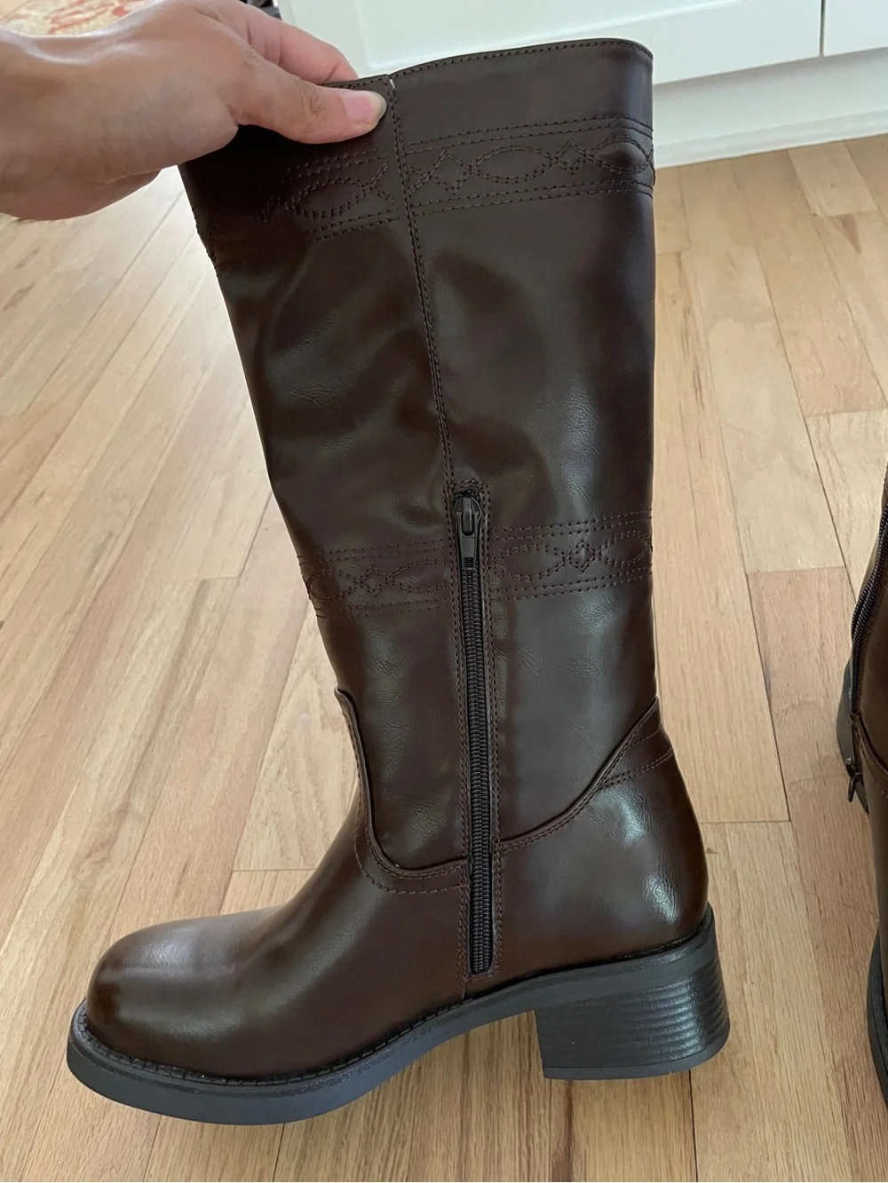 New York & Company faux leather